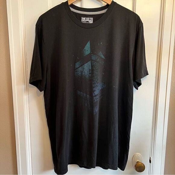 Adidas on the go performance tee black - Picture 1 of 3